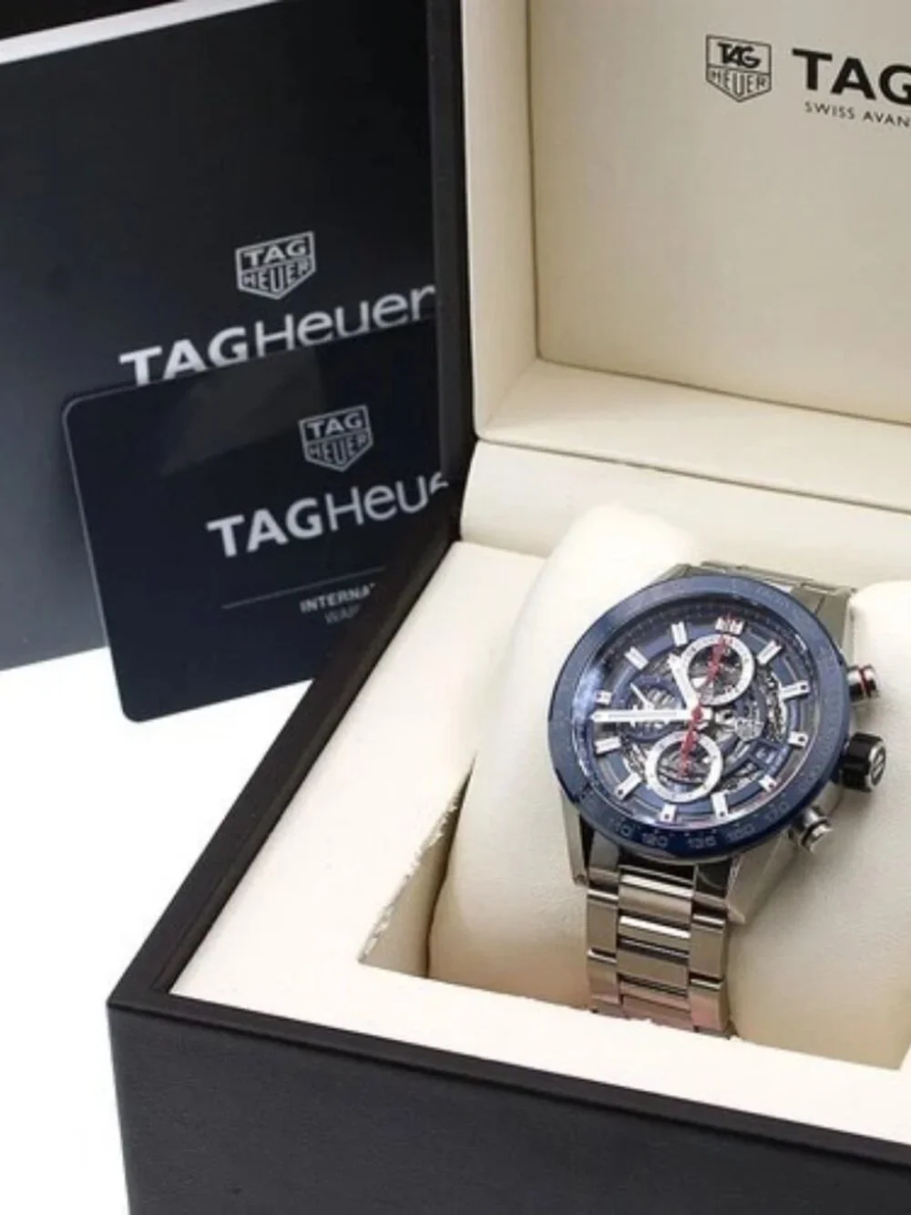 TAG HEUER Carrera Caliber Heuer 01 CAR201T-0 Date Automatic Men's Watch_921891